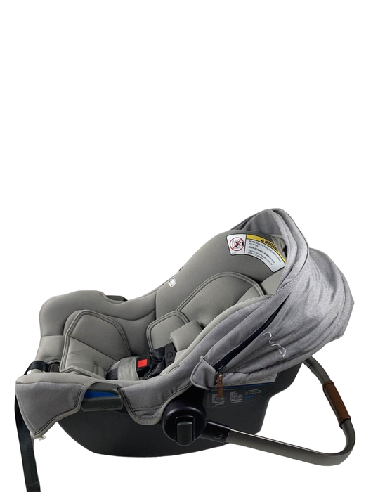 Nuna PIPA Infant Car Seat, Frost, 2019