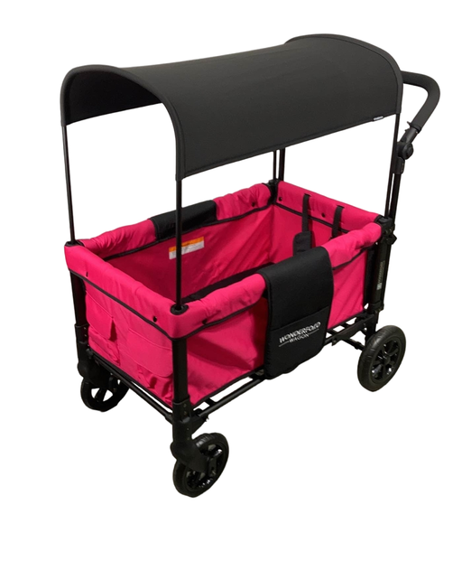 used Wonderfold W1 Original Stroller Wagon, 2021, Fuschia Pink