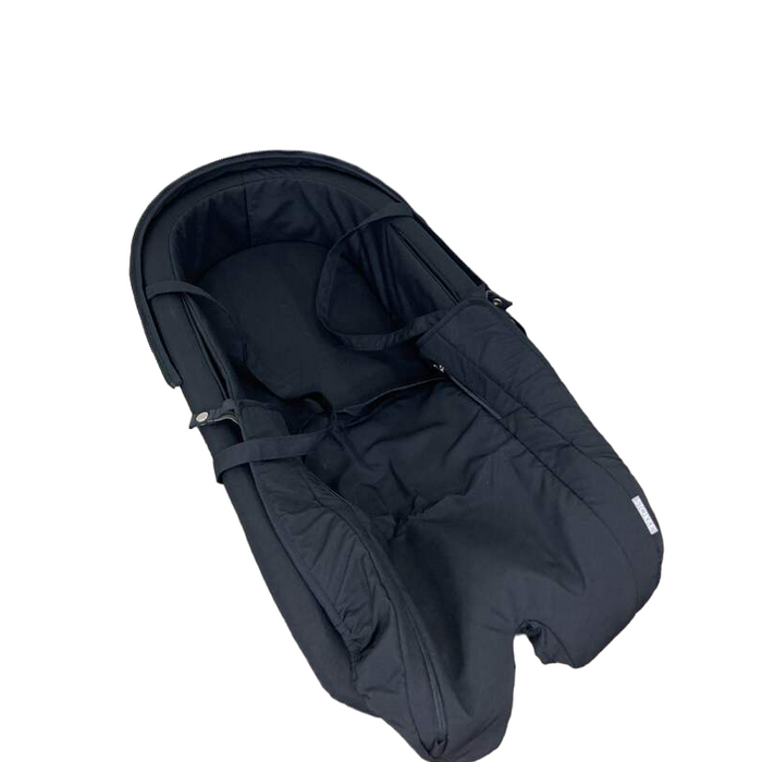 used Stokke Xplory Carry Cot, Black Melange