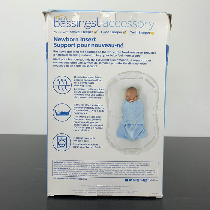 secondhand Halo Bassinest Newborn Insert