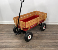 secondhand Radio Flyer Full Size All-Terrain Steel & Wood Wagon