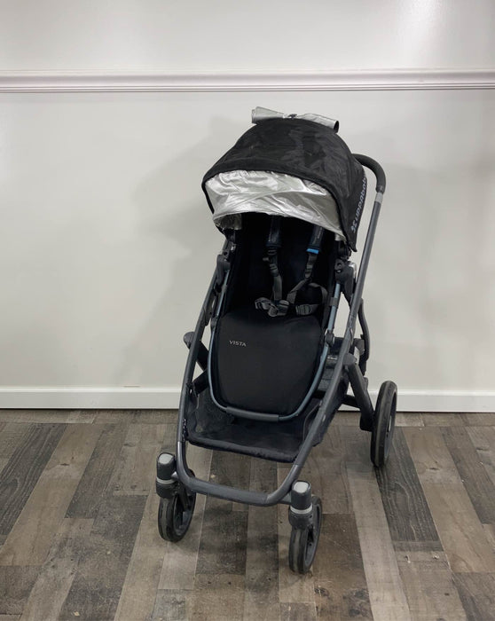 secondhand UPPAbaby VISTA Stroller, Jake (Black), 2015