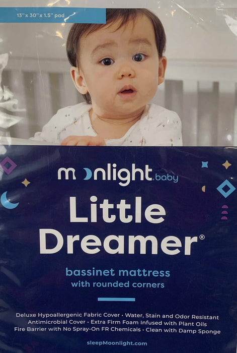 used Moonlight Slumber The Little Dreamer Bassinet Pad