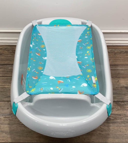 used Summer Infant Comfy Clean Deluxe Newborn To Toddler Bath, Gray