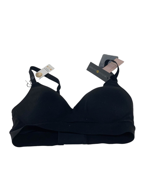 used Kindred Bravely Minimalist Hands-Free Pumping And Nursing Plunge Bra, Medium, Regular, Black