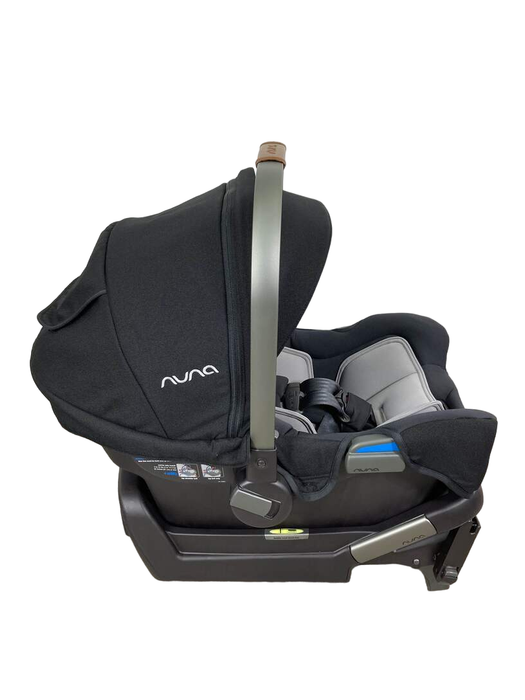 secondhand Nuna PIPA Infant Car Seat, Caviar, 2021