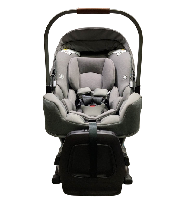 Nuna PIPA rx Infant Car Seat with RELX Base, 2022, Granite