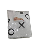 used Kushies Changing Pad Cover, XO Black and White