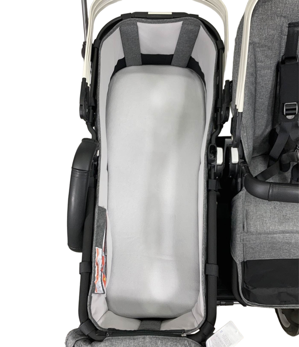 Bugaboo Donkey 5 Duo Stroller, 2021, Graphite, Grey Melange