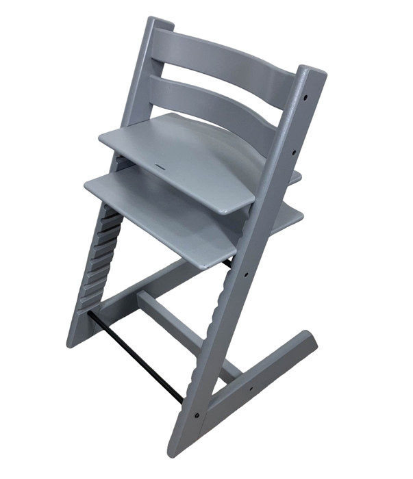 used Stokke Tripp Trapp Chair, Storm Grey