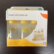 used Medela Breastmilk Bottle Set