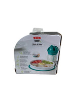 secondhand OXO Tot Stick & Stay Suction Bowl, Teal