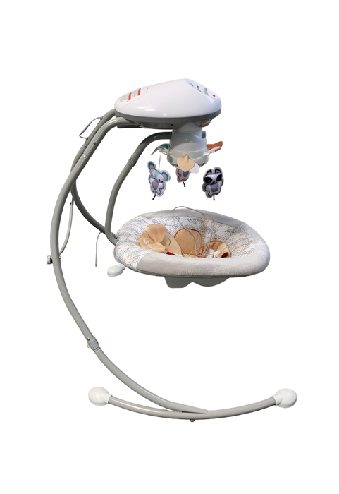 secondhand Fisher Price Cradle 'n Swing, Fawn Meadow