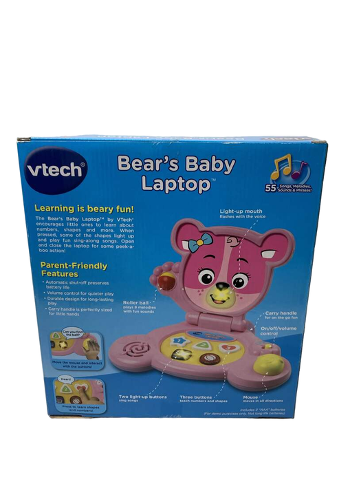 secondhand VTech Bear's Baby Laptop