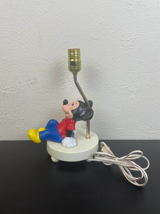 secondhand Vintage Mickey Mouse Lamp