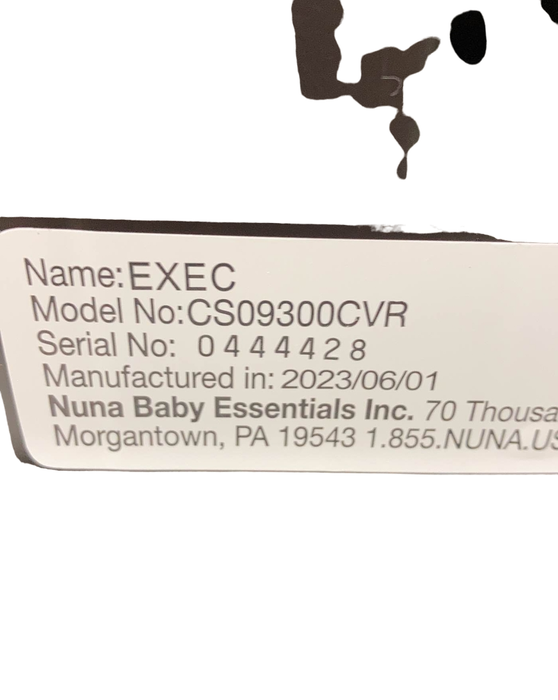 Nuna EXEC All In One Car Seat, Caviar, 2023