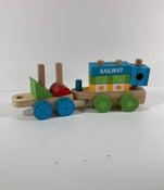 secondhand Wooden Stacking Train Set