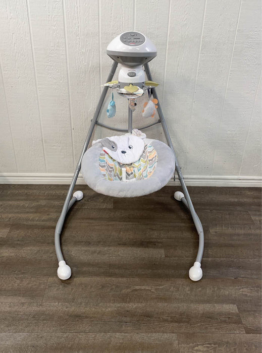 secondhand Fisher Price Cradle 'n Swing, Sweet Snugapuppy Dreams