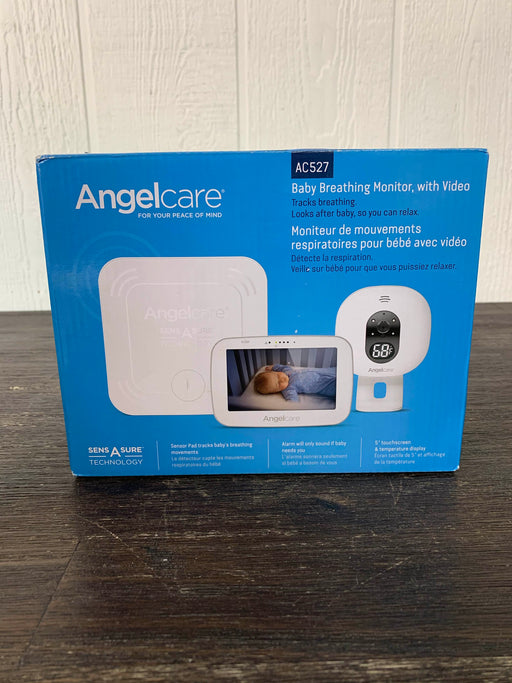 used Angelcare Breathing Monitor And 5-Inch Video and Wireless Breathing Sensor Pad