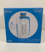 used Kiinde Twist Pouches, 8oz, 40 Pack