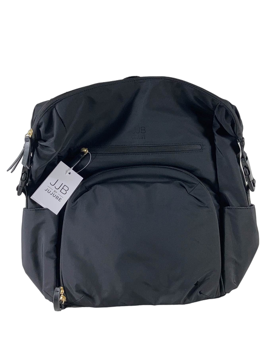 used JuJuBe The Modern Diaper Backpack, Black