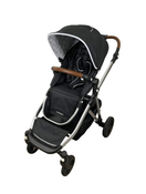 secondhand Mockingbird Single to Double Stroller, 2022, Silver with Penny Leather, Windowpane, Black