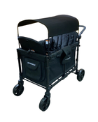 used Wonderfold W4 Elite Stroller Wagon, Volcanic Black, 2023