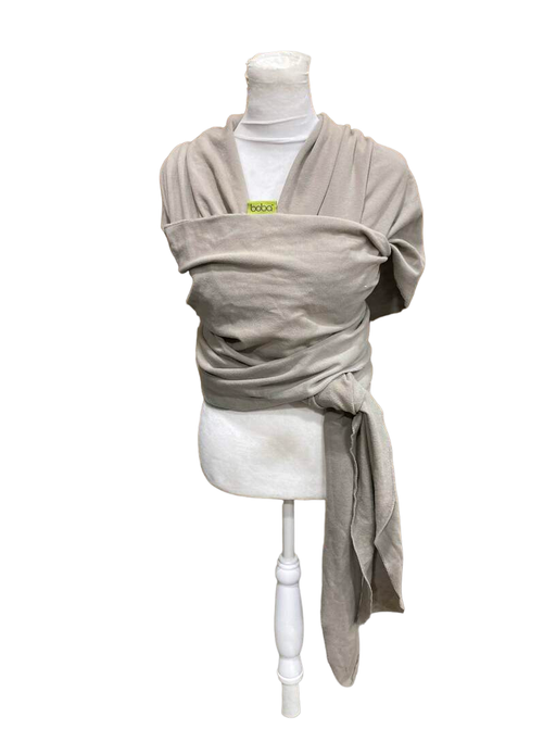 used Boba Baby Wrap Carrier, Serenity Light Gray