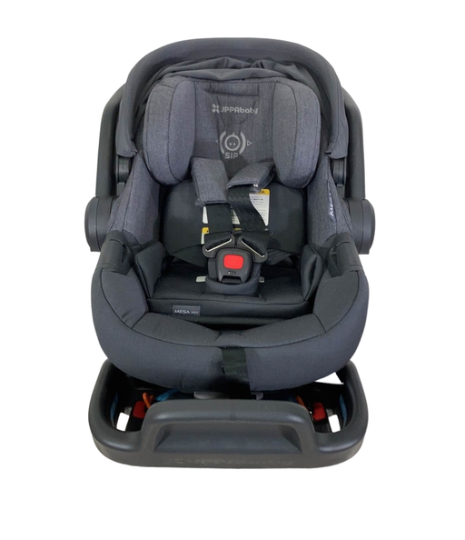 secondhand UPPAbaby MESA MAX Infant Car Seat and Base, PureTech Greyson, 2022