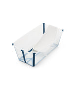 used Stokke Flexi Bath Bundle Pack, Transparent Blue, Regular