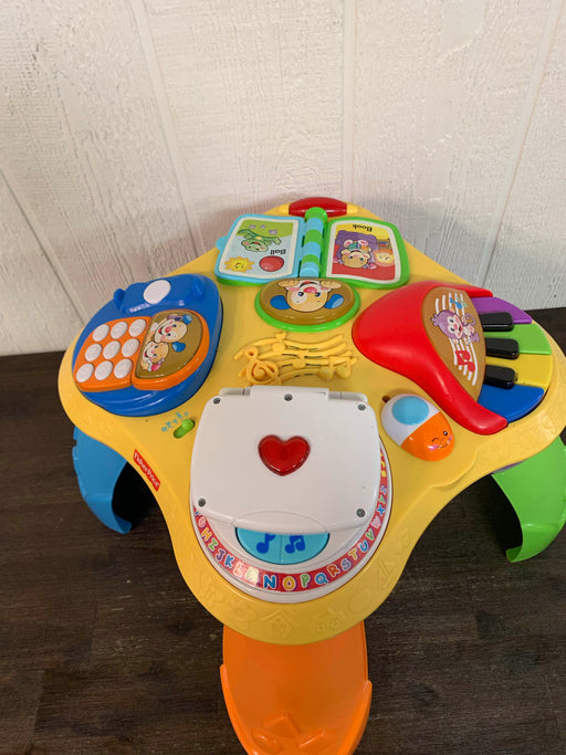 secondhand Fisher Price Laugh & Learn Puppy and Friends Learning Table