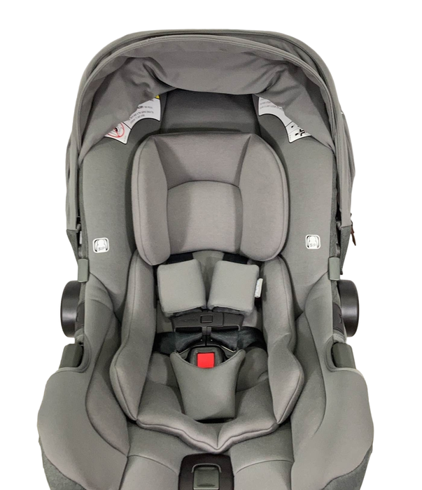 secondhand Nuna PIPA rx Infant Car Seat with RELX Base, 2022, Granite