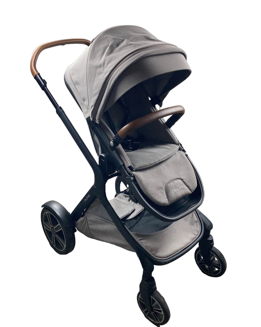 used Nuna Demi Grow Stroller, 2021, Frost