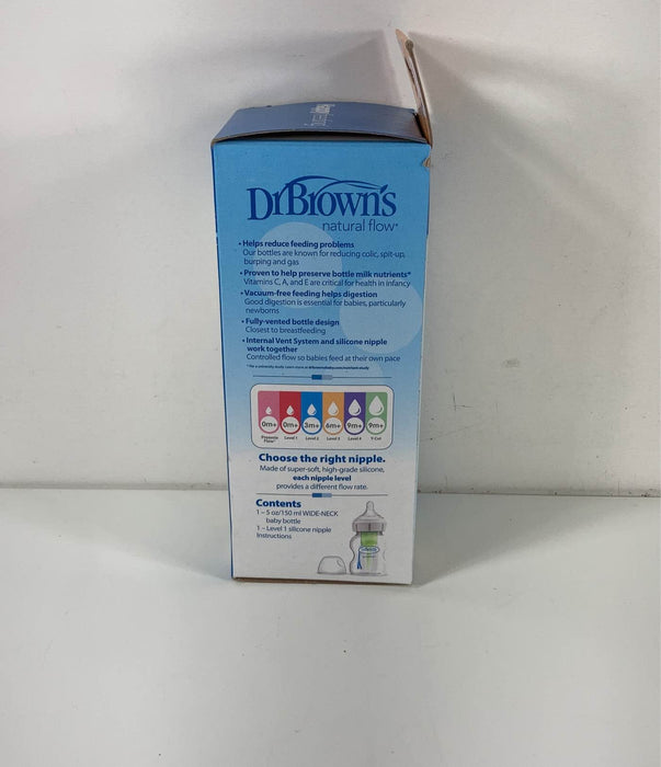 secondhand Dr. Brown's Options+ Anti Colic Wide Neck Bottle