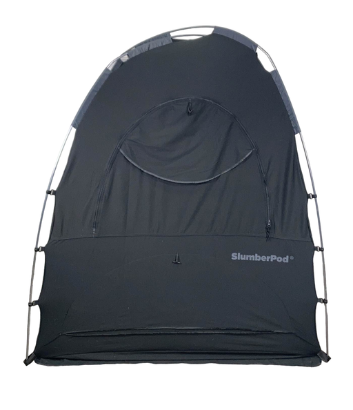 used SlumberPod 3.0 Sleep Canopy, Black with Grey Accents