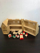 used Melissa & Doug Fold & Go Dollhouse