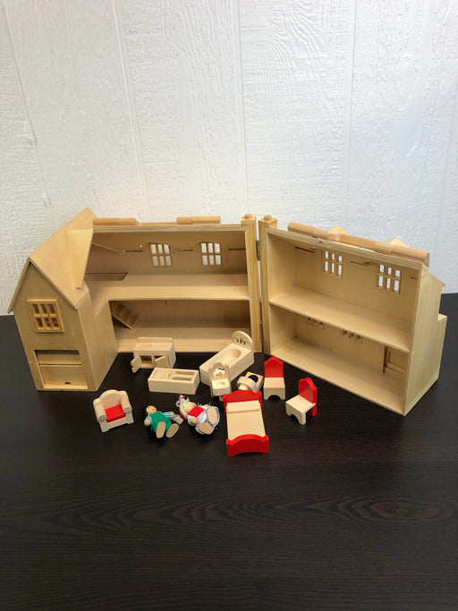 used Melissa & Doug Fold & Go Dollhouse