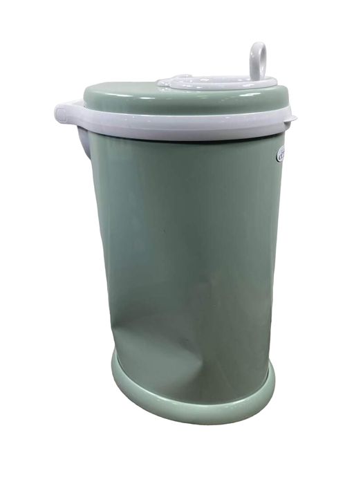 secondhand Ubbi Diaper Pail, Sage