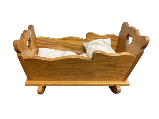 used Wooden Doll Cradle