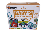 used Sassy My First Sensory Toys Gift Set