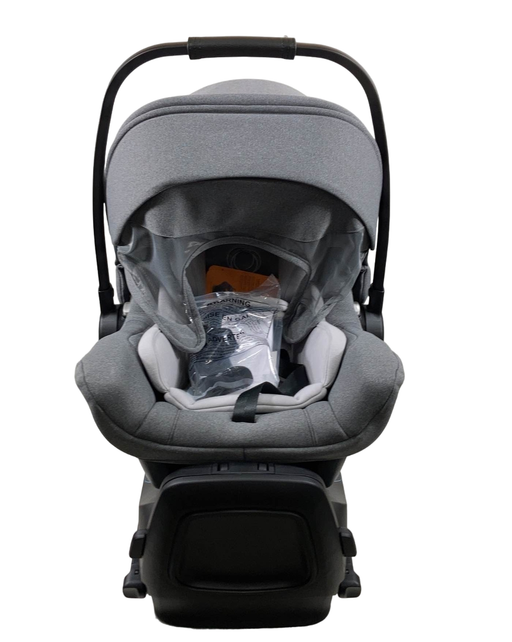 used Bugaboo Turtle Air By Nuna Car Seat, Grey Melange, 2022