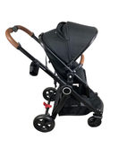 secondhand Mompush Ultimate 2 Baby Stroller, Black with Black Frame, 2022