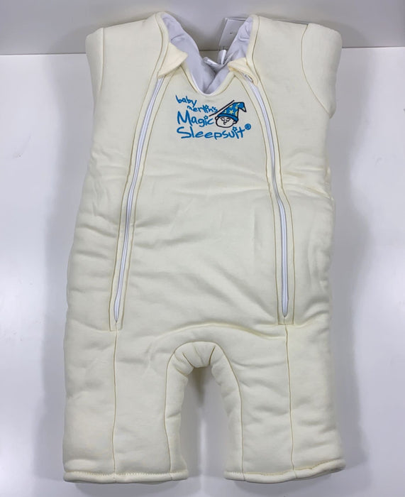 secondhand Baby Merlin's Magic Sleepsuit, Large 6-9 Months, Cotton, Cream