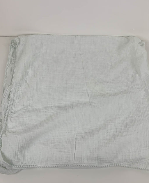 used Tillyou Organic Muslin Swaddle Blanket, White