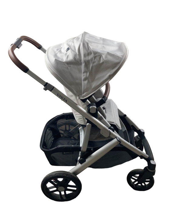 secondhand UPPAbaby VISTA V2 Stroller, 2021, Bryce (White Marl)