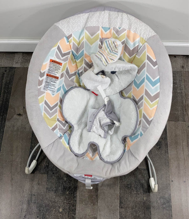 secondhand Fisher Price Deluxe Bouncer, Sweet Snugapuppy Dreams