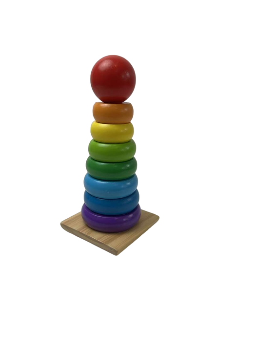 secondhand Melissa & Doug Rainbow Stacker Classic Toy