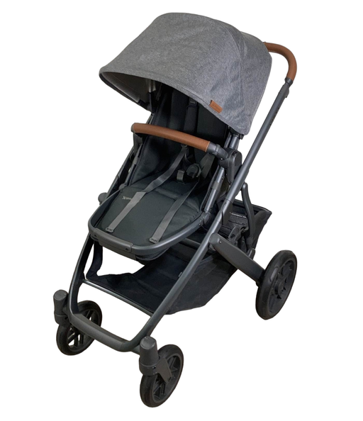 secondhand UPPAbaby VISTA V2 Stroller, Greyson (Charcoal Melange), 2022