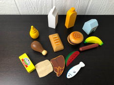 secondhand BUNDLE Wooden Play Food Sets