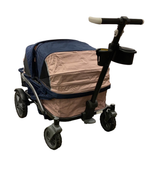 used Gladly Family Anthem4 Classic 4 Seater All Terrain Wagon Stroller, Sand and Sea